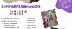 Sommerferienwoche 2026